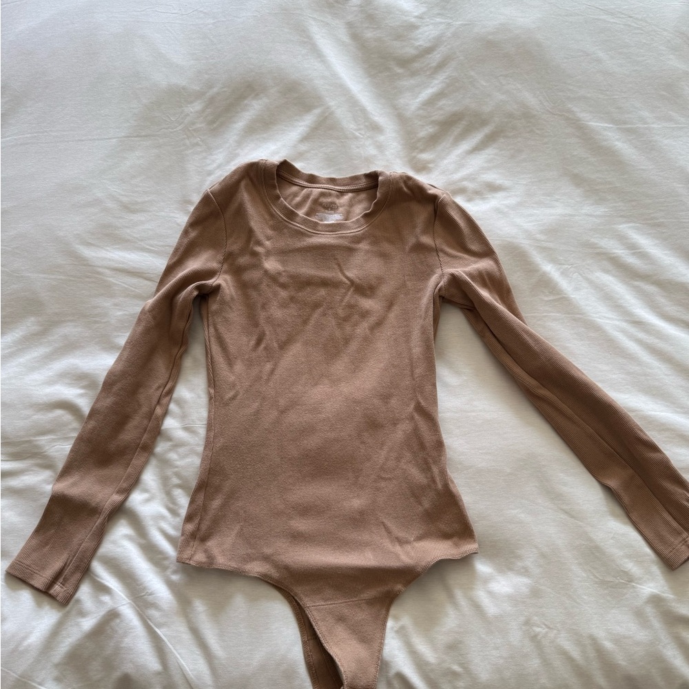 Nuuds Ribbed Long Sleeve Bodysuit